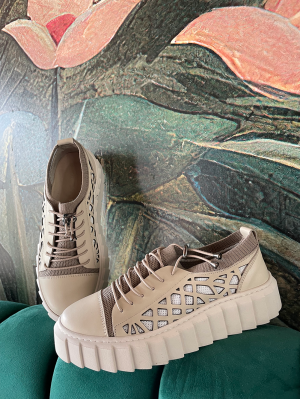 Sneakers Alpe Aela 019-2019-1 Beige