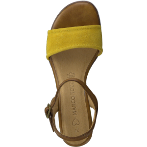 Sandals Marco Tozzi Nia 2-28714-20 656 Yellow