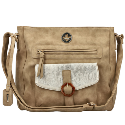 Дамска чанта Rieker H1362-62 Beige