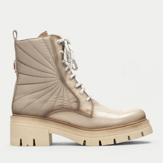 Beige ankle boots Hispanitas