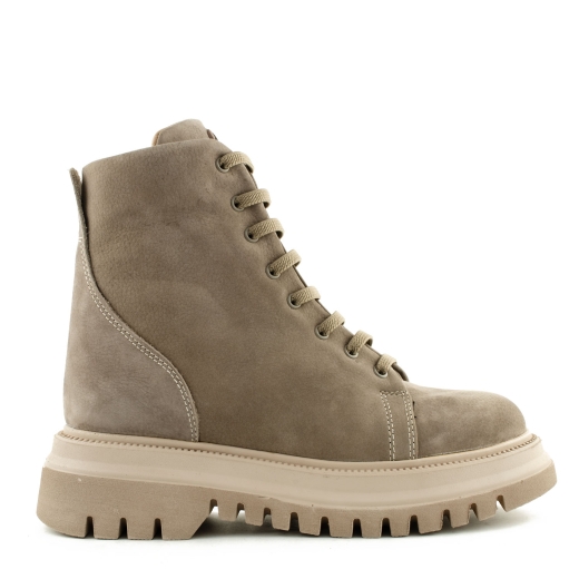 Beige ankle boots 