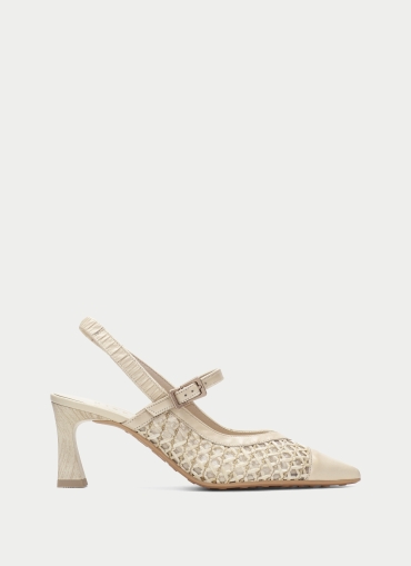 Дамски обувки HV264671 CREAM HISPANITAS