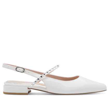 Sandals  2-89400-46-418 IVORY PATENT MARCO TOZZI