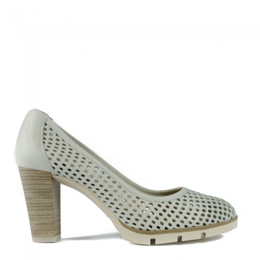 Дамски бели обувки