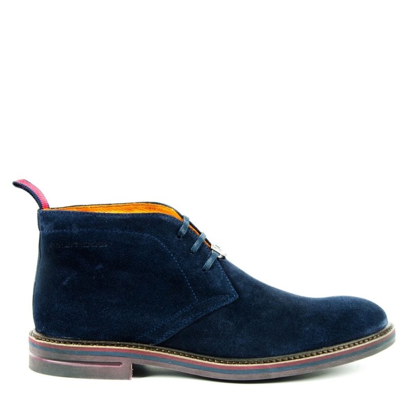 blue suede shoes boots