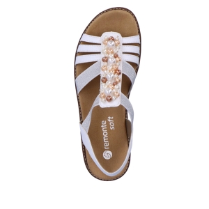 Sandals Remonte D2047-80 White