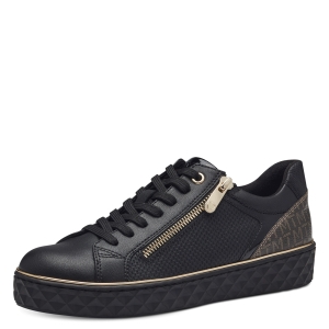 Shoes Marco Tozzi Valeria 2-23709-41-085 BLACK/GOLD
