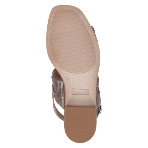 Sandals Caprice Moni 9-28711-42-341 TAUPE METALLIC