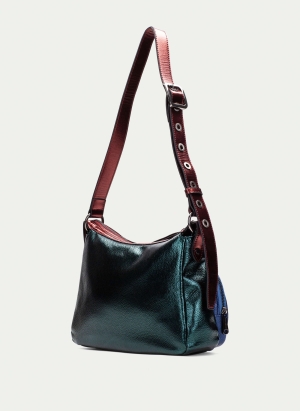 Bag Hispanitas BI243525 Blue, Green, Burgundy