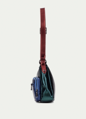 Bag Hispanitas BI243525 Blue, Green, Burgundy