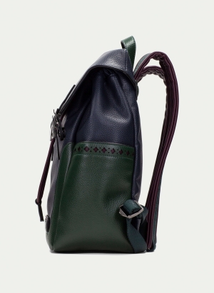 Bag Hispanitas BI243544 Blue, Green, Burgundy