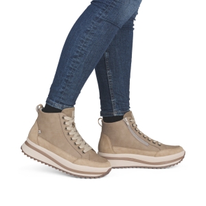 Boots Rieker W3871-60 Beige