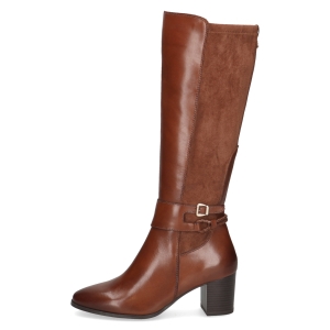 WOMEN'S BOOTS  Caprice 9-25501-45-313 COGNAC COMB