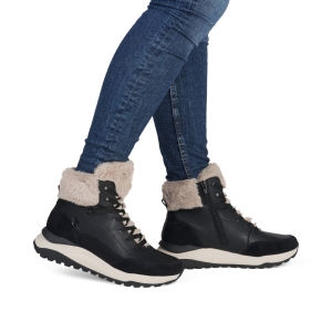 Боти RIEKER  W2571-00 Black