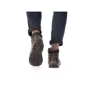 Leather boots Rieker F3614-00 Black