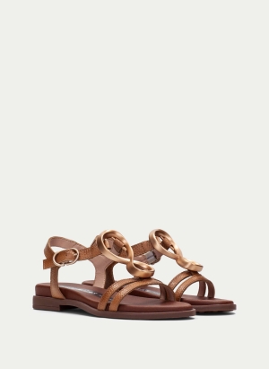 Sandals HV264765 BROWN HISPANITASS