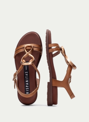 Sandals HV264765 BROWN HISPANITASS