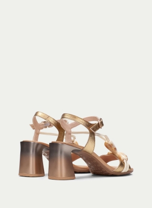 Дамски сандали HV264635 GOLD HISPANITAS