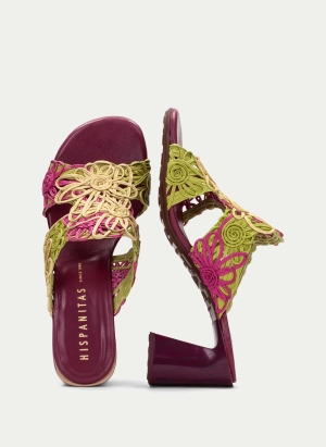 Sandals HV264801 PURPLE HISPANITAS