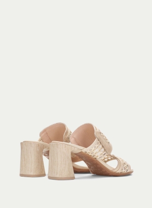 Дамски чехли HV264747 CREAM HISPANITAS