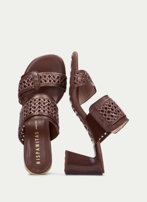 Slippers HV264747 BROWN HISPANITAS