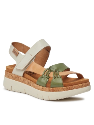 Sandals W4N-0968C3 Green Pikolinos