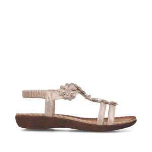 Sandals V7573-90 BEIGE RIEKER