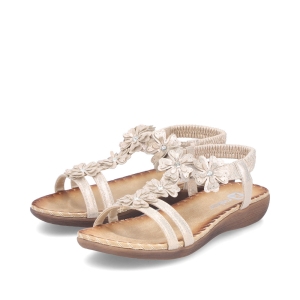 Sandals V7573-90 BEIGE RIEKER