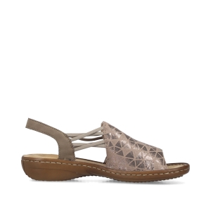 Сандали 608D1-60 BEIGE RIEKER