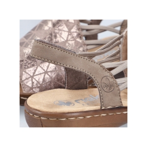 Сандали 608D1-60 BEIGE RIEKER