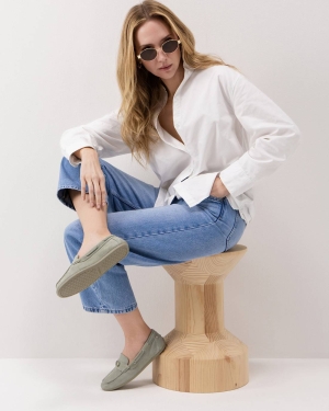 Мокасини 163143 GREEN CARMELA