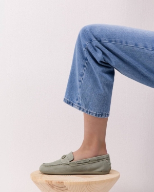 Мокасини 163143 GREEN CARMELA