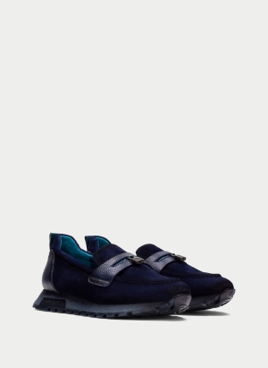 Moccasins 265166 Blue