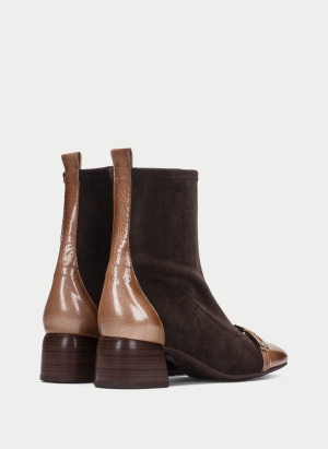 Ankle Boots 265016 ALMOND