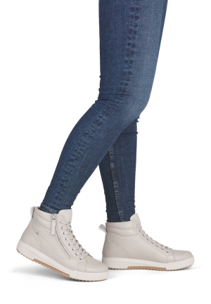 Боти RIEKER W0164-60 CREAM