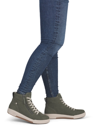 Boots W0164-54 GREEN Rieker