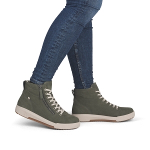 Boots W0164-54 GREEN Rieker