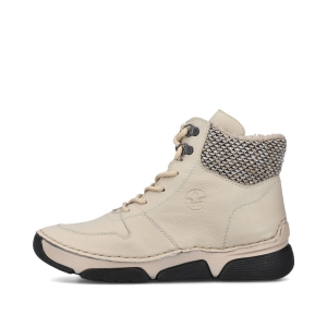 Боти RIEKER 45955-60 CREAM