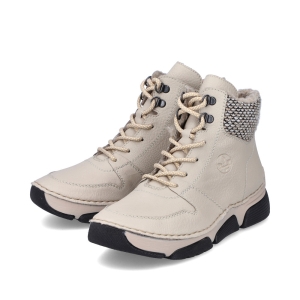 Боти RIEKER 45955-60 CREAM