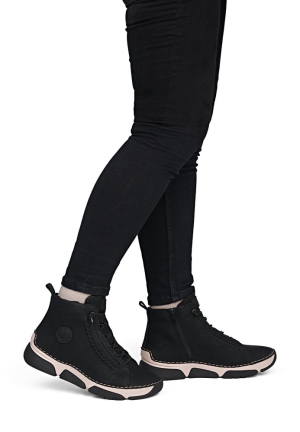 Боти RIEKER 45912-00 BLACK