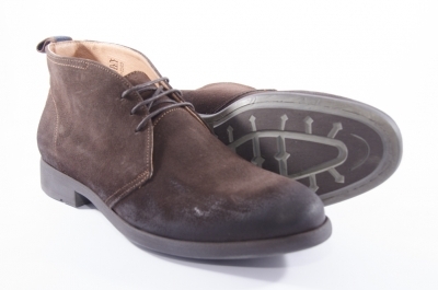 Brown suede shoes