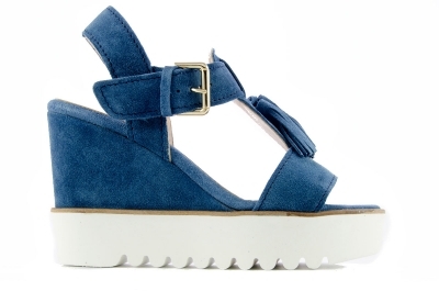 Blue wedges