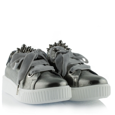 Grey sneakers