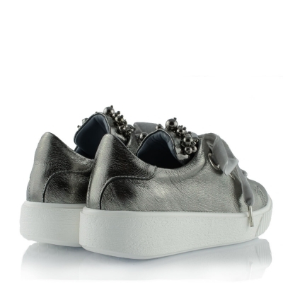 Grey sneakers