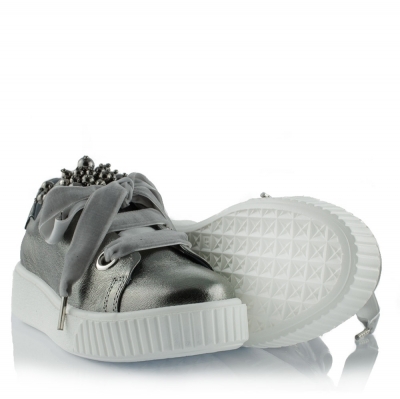 Grey sneakers