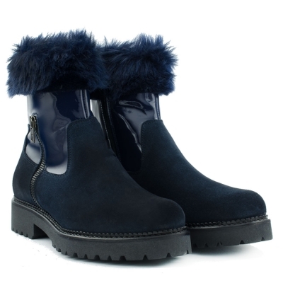  Blue аnkle boots