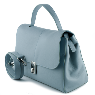 Colourful leather bag Tosca Blu